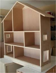 Wooden Barbie Doll House Bing Images Diy Barbie House Doll House Plans Dollhouse Bookcase