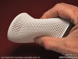 3d Printed Flexible Woven Cups 3d Printing Service Prints 3d Printing