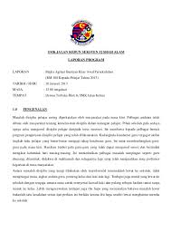 Contoh sistematika laporan magang pertanian. Laporan Aktiviti