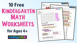 All worksheets are pdf documents with the answers on the 2nd page. 10 Free Kindergarten Math Worksheets Pdf Downloads Mashup Math