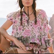 Spell The Gypsy Collective Tops Nwt Spell Gypsy Collective Desert Daisy Flutter Poshmark