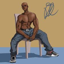 Just a little study. #2d #art #cartoon #characterdesign #photoshop  #animator #digitalart #2dartist #character #sketch #animated #illustration  #pose #sitting #drawing #jeans #anime #blackart #blackartist