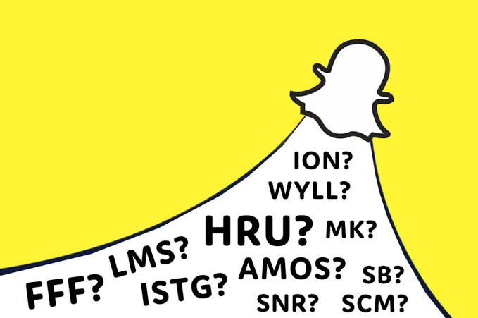 Snapchat Slang