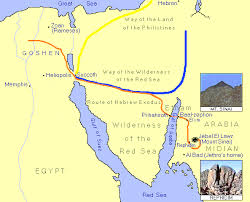 The True Location Of The Red Sea Crossing Secrets Of The Bible Bible Mapping Exodus