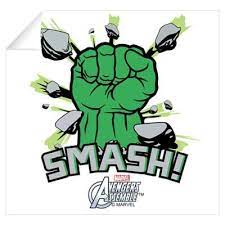 Hulk Smash Wall Art Wall Decal Hulk Smash Hulk Tattoo Hulk