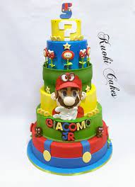 Super Mario Cake Birthday Cake By Donatella Cakesdecor