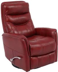 Take relaxation seriously with slumberland recliners, including rocker and swivel reclining chairs. Parker House Gemini Rouge Leather Swivel Glider Recliner Chair Mgem 812gs Rou Miskelly Furniture