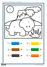 Colour By Numbers Teacch Activities Dinosaurs Teaching Resources Teacch Activities Dinosaurs Preschool Preschool Activities