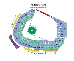 Fenway Park Boston Ma Landrys Tickets Seating Chart