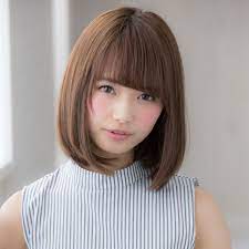上品 小顔ヘア ワンカール ナチュラル ヘアスタイルや髪型の写真 画像 山村 実和子 euphoria渋谷グランデ ユーフォリア渋谷グランデ ボブヘア ヘアスタイリング 小顔 ヘア