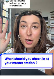 Replying to @M Check in at your muster station first thing when you board  the ship ! #cruiseship #cruise #cruisetok #travelagent  #royalcaribbeancruise #royalcaribbean