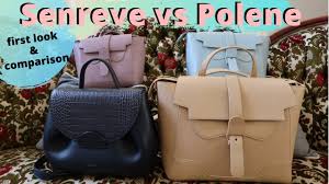 They also have a ton of smaller accessories from croc effect leather phone cases and card holders to makeup bags, all in a variety of beautiful color. Senreve Vs Polene Handbag Comparison 50 Off Your Purchase Youtube
