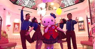 As the first overseas hello kitty amusement park, the anji park owns 11 sets of big recreational facilities and is composed of five big sections, namely, the happiness port, music village, elfin forest, power connection and hello kitty family. Sanrio Hello Kitty Town Thomas Town Ticket Johor Bahru Malaysia Klook Malaysia