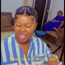 Un nouveau jour s’est levée. , Nous sommes debout et prêt à vous sublimer,  Notre coiffeur pro: Arnaud , Pose lace frontale avec chignon très bas baby  haïr américain , Nous sommes situés à Yaoundé ...