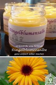 Ringelblumensalbe Ganz Einfach Selbst Gemacht Hier Gehts Zum Rezept Ringelblumensalbe Selber Machen Ringelblumensalbe Rezept Salbe