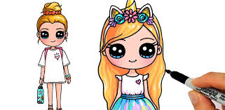 Looking for easy pictures to draw? Amazon Com How To Draw A Cute Girl Easy Appstore For Android