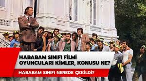 Çamlıca lisesi'nin yeni öğretim yılında okula dört yeni öğrenci gelir. Hababam Sinifi Nerede Cekildi Hababam Sinifi Filmi Oyunculari Kimler