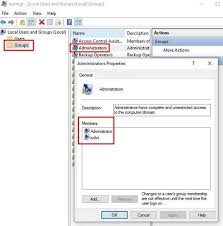 You will be returned to family & other users screen. Windows Check For Administrator Rights