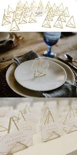 Modern Weddings Place Card Holder Modlode Wedding Name Card Holder Weddi Handwerk In 2020 Wedding Name Cards Geometric Wedding Decor