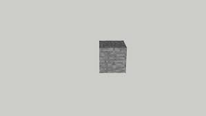 When mined without a pickaxe, it drops nothing. Minecraft Stone Block 3d Warehouse