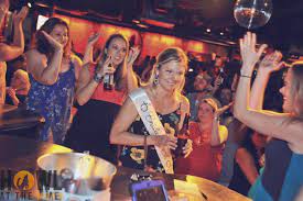 All of our bachelor party favors and supplies will help make their special evening one to remember. Beginners Guide To Planning A Bachelorette Party Party Destination Event Venue Live Music Party Venue Howl At The Moon