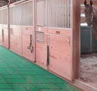 Premium 1" Thick Horse Stall Mats - 24" x 24" Rubber Tiles | Horse Stable & Barn Flooring