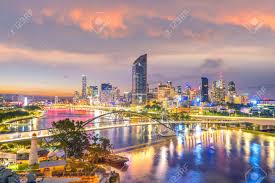Check spelling or type a new query. Brisbane City Skyline And Brisbane River At Twilight In Australia Stock Photo Picture And Royalty Free Image Image 87417325