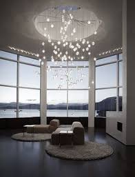 When hung in a clustered arrangement at random to take full advantage of this trait, choose led ceiling light fixtures that allow for rotation of multiple parts of the body and light. 18 High Ceiling Lighting Ideas House Design Interior Design House Interior