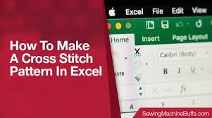 If you want to get started with the odd pattern here and there, you could try free versions of cross stitch pattern software. How To Make A Cross Stitch Pattern In Excel