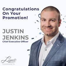We're thrilled to share some exciting news: Justin Jenkins has officially  been promoted to CEO of Legato Financial Group! From the beginning, Justin  has led with heart, clarity, and a deep commitment