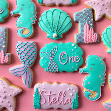 Check spelling or type a new query. Mermaid Theme Cookies So Fun And So Cute You Know It S Getting Warmer When The Mermaid Themes Roll Mermaid Cookies Monster Cookies Cookies