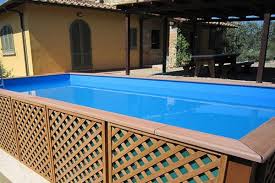 Piscine Dolce Vita Woody Backyard Pool Diy Swimming Pool Pool Houses