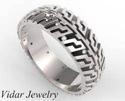 Pin On Unique Mens Wedding Bands