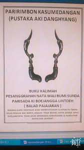 Pertama kita ulas dulu kata mantra perkataan atau ucapan yang mendatangkan daya gaib (misal dapat menyembuhkan, mendatangkan celaka, dan sebagainya);susunan kata berunsur puisi (seperti rima, irama) yang. Yang Terbaru Dari Ki Boejangga Ijazah Kitab Ilmu Buhun Facebook