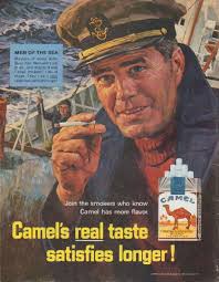 1965 Camel Cigarettes Ad "Men of the Sea"