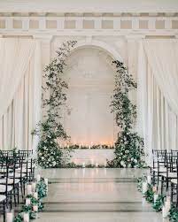 16 Hidden Wedding Fees That Might Surprise You Ruffled Wedding Ceremony Decorations Indoor Indoor Wedding Ceremonies Ceremony Decorations Indoor