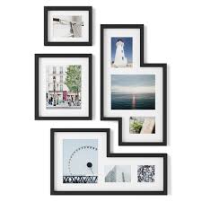 The deviants they watch will be displayed here. Umbra Mingle Galerie Bilderrahmen Set 4 Teilig In Schwarz I Fiolini De