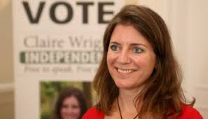 Claire Wright corrects East Devon Tory