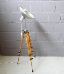 Industrial Floor Lamp Height Adjustable Mid Century Tripod Lamp Industrial Lamp Tripod Floor Lamp Up To 200 Cm In 2020 Tripod Lamp Industrial Floor Lamps Tripod Floor Lamps