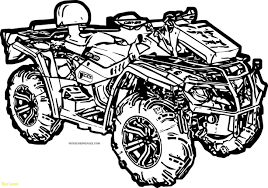Free printable scrambler quad bike atv coloring page in vector format, easy to print from any device and automatically fit any paper size. Coloring Pages 4 Wheeler Novocom Top