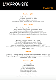 L Improviste Brasserie Home Amiens France Menu Prices Restaurant Reviews Facebook