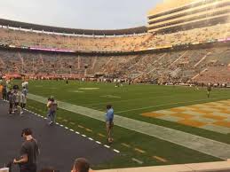 neyland stadium section p home of tennessee volunteers