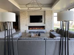 By the way, if you are standing, the television over the fireplace is actually ideally located for viewing. Mounting A Tv Above A Fireplace A Good Idea Acucraft Fireplaces