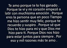 Te Amooooooooooo Por Todo Esto Y Mil Razones Mas Yo Te Amoooooooooo Mi Amoooor Frases Chulas Frases Bonitas Frases Inspiradoras