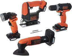 Our innovative power tools and accessories, lawn and garden tools, cleaning equipment, and appliances make completing projects easier than ever. Black Decker Gopak Cordless Drill Combo Kit 4 Tool Bdck502c1 Amazon Com