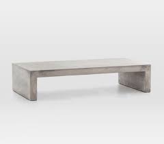 Concrete Waterfall Indoor Outdoor Coffee Table Outdoor Coffee Tables Elephant Home Decor Concrete Coffee Table