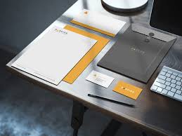 Stationary On Desk Mockup Mockup World