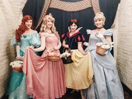Princess Aurora Ariel Snow White And Cinderella At Walt Disney World Face Characters Disney Face Characters Face Characters Walt Disney World
