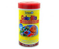 Tetra color bits granules realça as cores naturalmente brilhante dos peixes. Racao Tetra Color Bits Granules 75g Outros Pets Magazine Luiza
