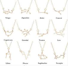 Create custom charms from a range of metals and frames that make a stellar zodiac jewelry statement. Scorpio Necklace Sagittarius Star Sign Jewellery Leo Necklace Zodiac Jewelry Celestial Bridesmai Constellation Necklace Star Sign Jewelry Astrology Necklace